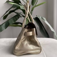 Mulberry Glossy Goat Soft Gold East West Bayswater - Image 6