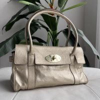 Mulberry Glossy Goat Soft Gold East West Bayswater - Image 3