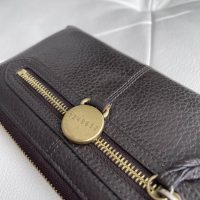 Mulberry chocolate Somerset continental purse (RRP £295) - Image 6