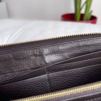 Mulberry chocolate Somerset continental purse (RRP £295) - Image 8