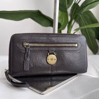 Mulberry chocolate Somerset continental purse (RRP £295)