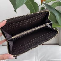 Mulberry chocolate Somerset continental purse (RRP £295) - Image 7