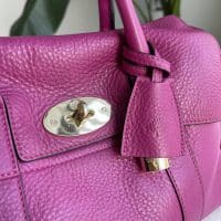 Mulberry Small Bayswater Satchel in Hot Fuchsia Pink - Image 9