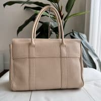 Mulberry Heritage Bayswater in small classic grain Buttercream with shiny gold hardware - Image 4