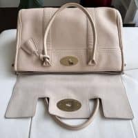 Mulberry Heritage Bayswater in small classic grain Buttercream with shiny gold hardware - Image 13