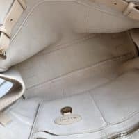 Mulberry Heritage Bayswater in small classic grain Buttercream with shiny gold hardware - Image 14