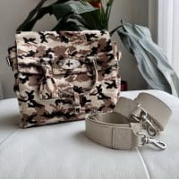 Mulberry Cara Delevingne Backpack in cream camo