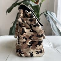 Mulberry Cara Delevingne Backpack in cream camo - Image 13