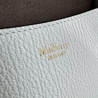 Mulberry Small Sadie Satchel in white goat leather - Image 15