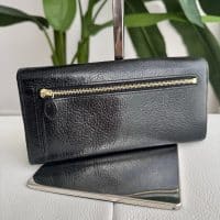 Mulberry Black Natural leather Plaque purse, gold hardware - Image 2