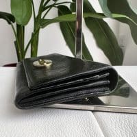 Mulberry Black Natural leather Plaque purse, gold hardware - Image 3