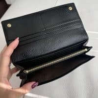 Mulberry Black Natural leather Plaque purse, gold hardware - Image 7