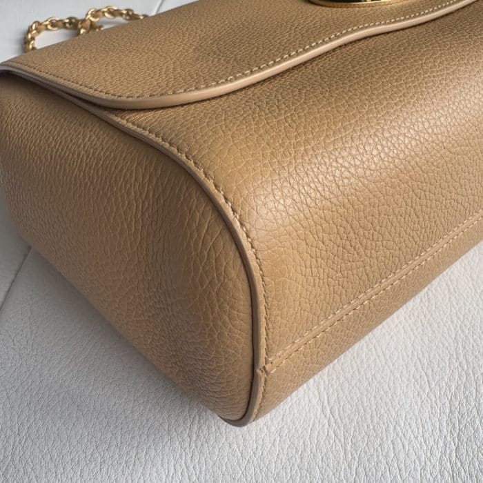 Mulberry medium Lily in Dark Golden Yellow with gold hardware - Image 11