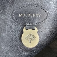 Mulberry Black NVT Bayswater Heritage Tote - Brass toned hardware - Image 9