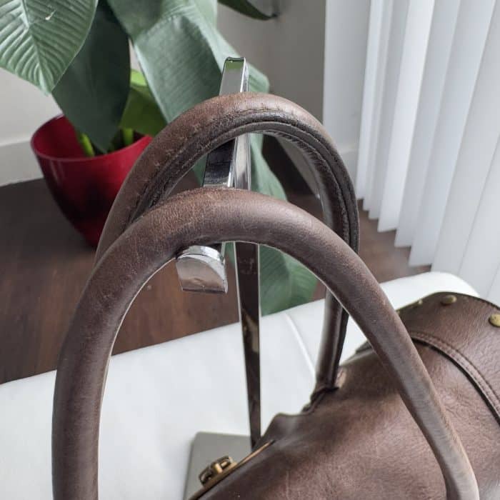 Mulberry Rare vintage woven leather Bayswater - three toned leather with antique brass hardware - Image 13