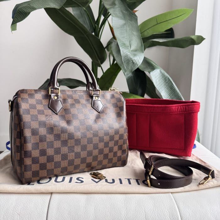 Louis Vuitton Speedy Bandoulière 30 Bag Damier Ebene - Image 2