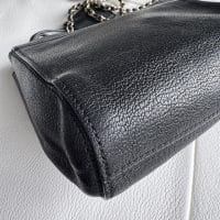 Mulberry Regular Lily in Black Glossy Goat Leather with shiny gold hardware - Image 13
