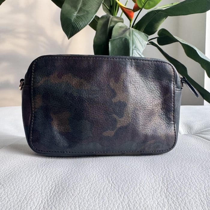 Mulberry Cara Camo Zipped Pochette Wristlet in Green Camo Printed Goat - Image 5